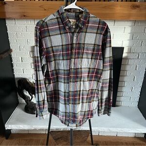 Red Head Brand Multicolor Plaid Button Down Shirt